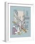 Hinterland Paris-Ken Hurd-Framed Giclee Print