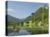 Hintersee and Reiteralpe, Berchtesgadener Land, Bavaria, Germany, Europe-Jochen Schlenker-Stretched Canvas