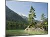 Hintersee, Berchtesgadener Land, Bavaria, Germany, Europe-Jochen Schlenker-Mounted Photographic Print