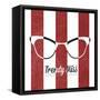 Hip Glasses I-null-Framed Stretched Canvas