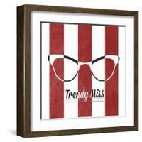 Hip Glasses I-null-Framed Art Print