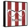 Hip Glasses I-null-Framed Stretched Canvas