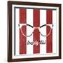 Hip Glasses I-null-Framed Art Print