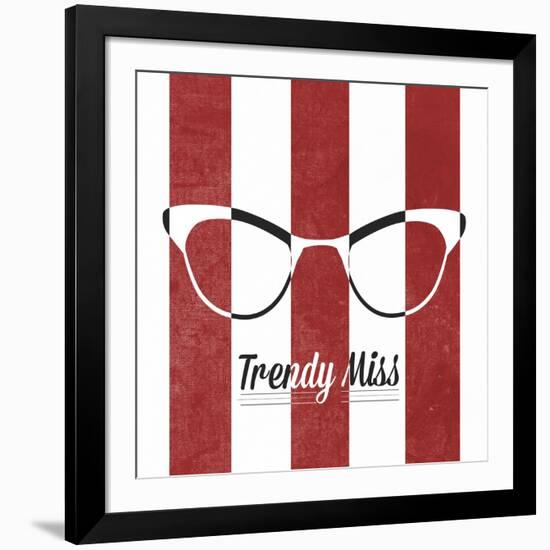 Hip Glasses I-null-Framed Art Print