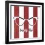 Hip Glasses I-null-Framed Art Print