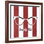 Hip Glasses I-null-Framed Art Print