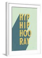 Hip Hip Hooray-Becky Thorns-Framed Art Print