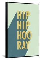 Hip Hip Hooray-Becky Thorns-Framed Stretched Canvas