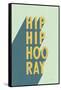 Hip Hip Hooray-Becky Thorns-Framed Stretched Canvas