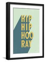 Hip Hip Hooray-Becky Thorns-Framed Art Print