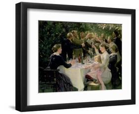 Hip Hip Hurrah! Artists' Party at Skagen, 1888-Peder Severin Kröyer-Framed Giclee Print