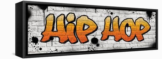 Hip Hop Graffiti-N. Harbick-Framed Stretched Canvas