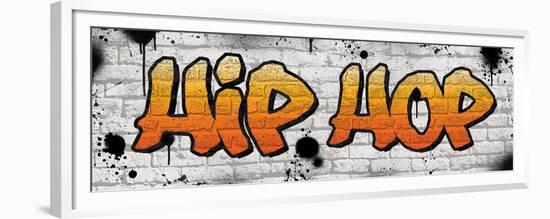 Hip Hop Graffiti-N. Harbick-Framed Premium Giclee Print