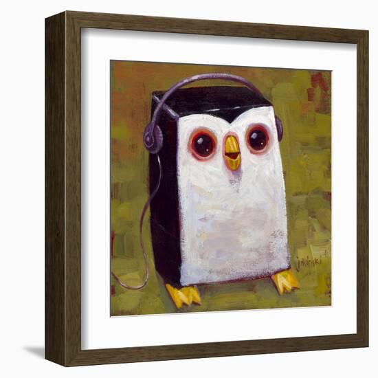 Hip Hopenguin II-Aaron Jasinski-Framed Art Print