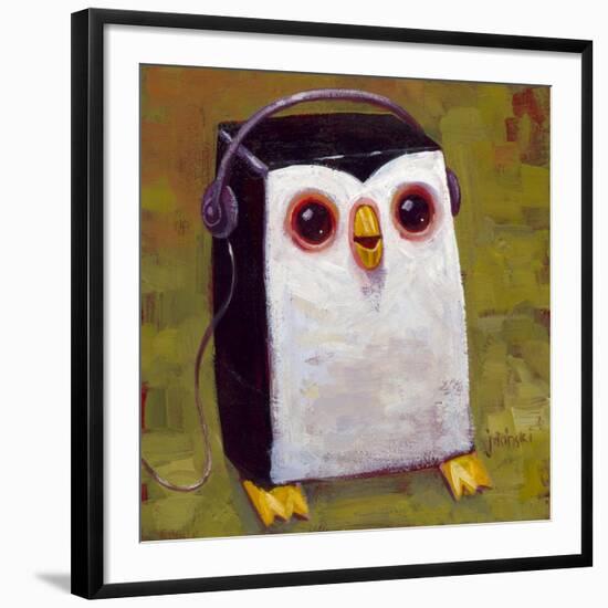 Hip Hopenguin II-Aaron Jasinski-Framed Art Print