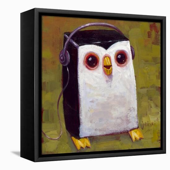 Hip Hopenguin II-Aaron Jasinski-Framed Stretched Canvas