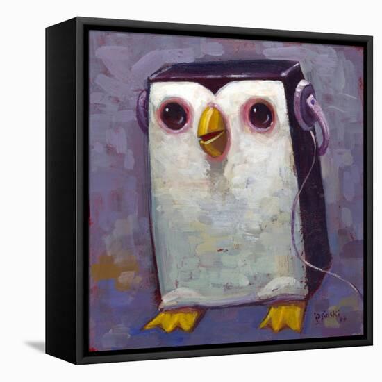 Hip Hopenguin III-Aaron Jasinski-Framed Stretched Canvas