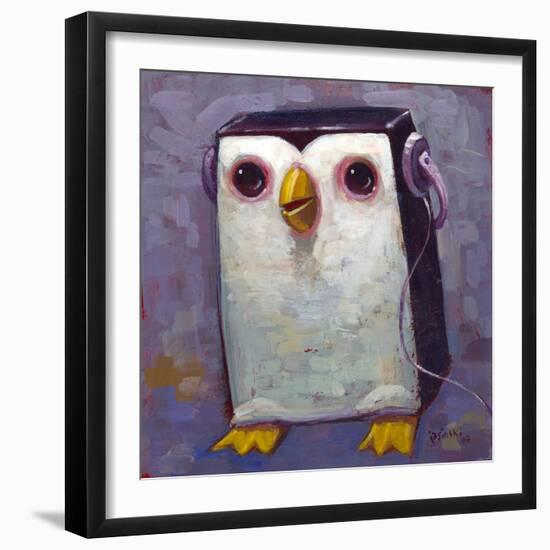 Hip Hopenguin III-Aaron Jasinski-Framed Art Print