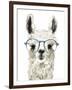 Hip Llama II-Victoria Borges-Framed Art Print