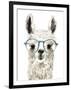 Hip Llama II-Victoria Borges-Framed Art Print