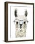 Hip Llama II-Victoria Borges-Framed Art Print