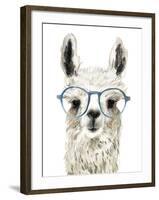 Hip Llama II-Victoria Borges-Framed Art Print