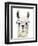 Hip Llama II-Victoria Borges-Framed Art Print