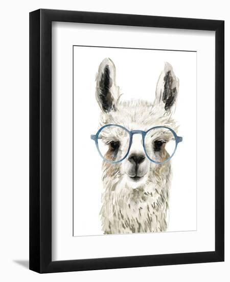 Hip Llama II-Victoria Borges-Framed Art Print