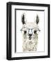 Hip Llama II-Victoria Borges-Framed Art Print