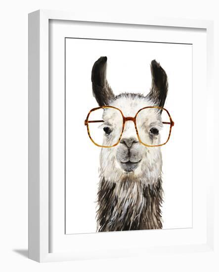 Hip Llama III-Victoria Borges-Framed Art Print