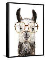 Hip Llama III-Victoria Borges-Framed Stretched Canvas