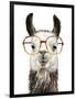 Hip Llama III-Victoria Borges-Framed Art Print