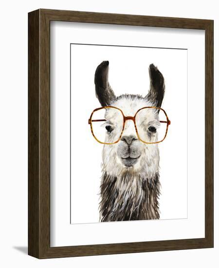 Hip Llama III-Victoria Borges-Framed Art Print