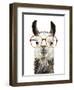 Hip Llama III-Victoria Borges-Framed Art Print