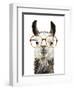 Hip Llama III-Victoria Borges-Framed Art Print