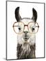 Hip Llama III-Victoria Borges-Mounted Art Print