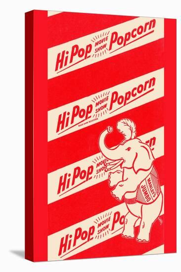 Hipop Movie Show Popcorn-null-Stretched Canvas