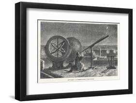 Hipparchus at Alexandria Observatory-John Singer Sargent-Framed Photographic Print