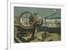 Hipparchus in the Observatory in Alexandria-Josep or Jose Planella Coromina-Framed Giclee Print