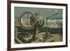 Hipparchus in the Observatory in Alexandria-Josep or Jose Planella Coromina-Framed Giclee Print