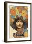 Hippie Chix II-Sasha-Framed Giclee Print