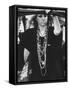 Hippie Girl at Woodstock Music Festival-Bill Eppridge-Framed Stretched Canvas