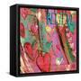 Hippie Hearts Inspired II-Patrcia Pinto-Framed Stretched Canvas