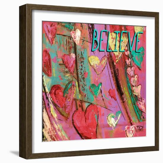 Hippie Hearts Inspired II-Patrcia Pinto-Framed Art Print