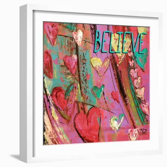 Hippie Hearts Inspired II-Patrcia Pinto-Framed Art Print