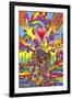 Hippie Musician 3-Howie Green-Framed Giclee Print