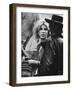 Hippies at Woodstock Music Festival-null-Framed Photographic Print