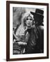 Hippies at Woodstock Music Festival-null-Framed Photographic Print