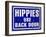 Hippies Back Door-Retroplanet-Framed Giclee Print