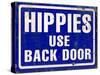 Hippies Back Door-Retroplanet-Stretched Canvas